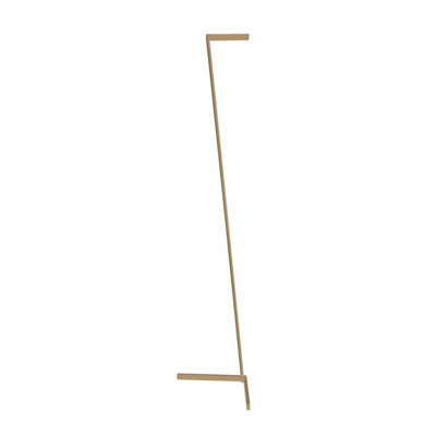Luminosa Lighting Luminosa Vector Floor Lamp40W Led3000K3000LmDimmableGold3Yrs Warranty from B&Q