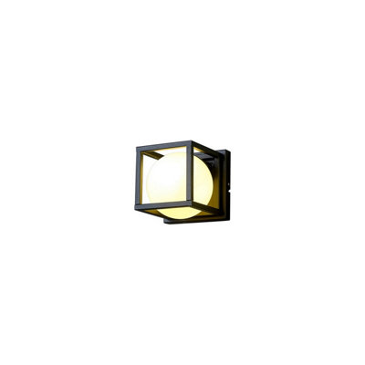 Luminosa Lighting Luminosa Desigual Small Wall Lamp1 Light G9Matt Black from B&Q