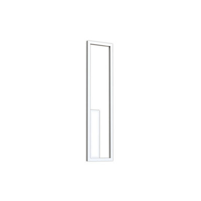 Luminosa Lighting Luminosa Boutique Rectangle Wall LampDimmable40W Led3000K2250LmWhite3Yrs Warranty from B&Q