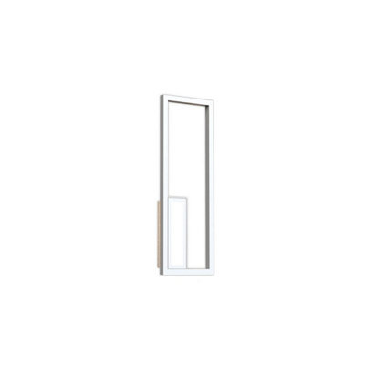 Luminosa Lighting Luminosa Boutique Rectangle Wall LampDimmable21W Led3000K1130LmWhite3Yrs Warranty from B&Q