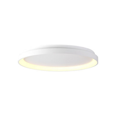 Luminosa Lighting Luminosa Niseko Ring Ceiling 78Cm 58W Led3000K4700LmWhite3Yrs Warranty from B&Q