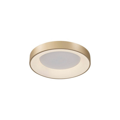 Luminosa Lighting Luminosa Niseko Ring Ceiling 45Cm 30W Led3000K2250LmGold3Yrs Warranty from B&Q