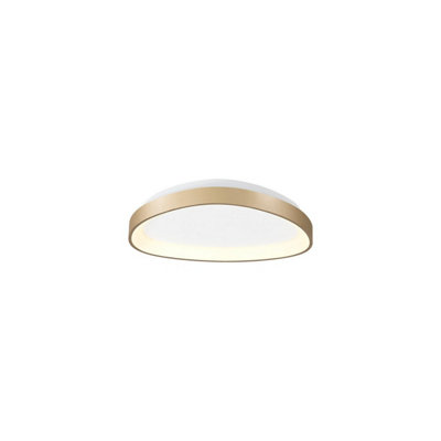Luminosa Lighting Luminosa Niseko Triangular Ceiling 42Cm 35W Led3000K2300LmGold3Yrs Warranty from B&Q