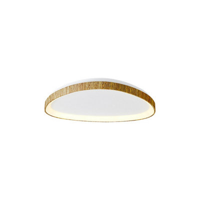 Luminosa Lighting Luminosa Niseko Triangular Ceiling 42Cm 35W Led3000K2300LmWood3Yrs Warranty from B&Q