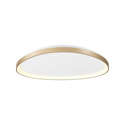Luminosa Lighting Luminosa Niseko Triangular Ceiling 61Cm 48W Led3000K2900LmGold3Yrs Warranty from B&Q