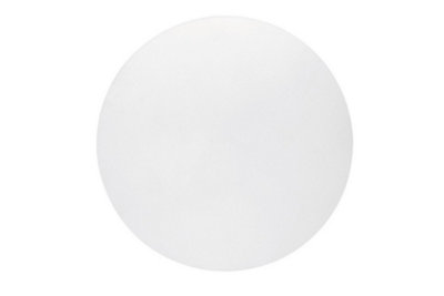 Luminosa Lighting Luminosa Fusion Wall Light 13.5Cm Round 6W Led 3000K540LmSilver Paint from B&Q
