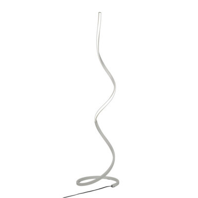 Luminosa Lighting Luminosa Nur Blanco Xl Floor Lamp 22W Led 4000K1800LmDimmableWhite / Frosted Acrylic from B&Q