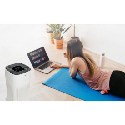 B&Q -  Pa-200 White Air Purifier With Ionizer