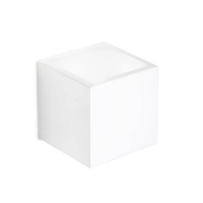 Luminosa Lighting Luminosa Ges Up & Down Plaster Wall Light WhiteG9 from B&Q