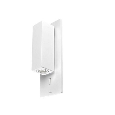 Luminosa Lighting Luminosa Leds C4 Led 1 Light Indoor Wall Light Reading Lamp White from B&Q