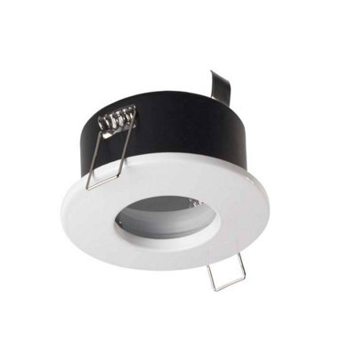Luminosa Lighting Luminosa Minor 1 Light Recessed Downlight Matt White Ip54 from B&Q
