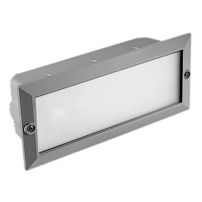 Luminosa Lighting Luminosa Tamesis Recessed Wall Lighting Ip44 E27 60W Grey from B&Q