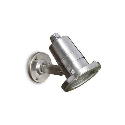 Luminosa Lighting Luminosa Aqua Outdoor Single Spotlight Polished 1X Gu5.3 Ip68 (1M) from B&Q
