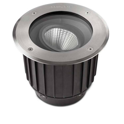 Luminosa Lighting Luminosa Gea Cob Led Outdoor Recessed Floor Light Stainless Steel Aisi 316 Ip67 from B&Q