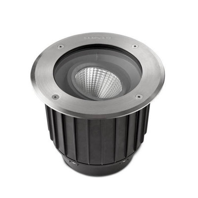 Luminosa Lighting Luminosa Gea Cob Led Outdoor Recessed Floor Light Stainless Steel Aisi 316 Ip67 from B&Q