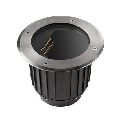 Luminosa Lighting Luminosa Gea Led Outdoor Recessed Floor Light Stainless Steel Aisi 316 Ip67 from B&Q