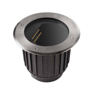 Luminosa Lighting Luminosa Gea Led Outdoor Recessed Floor Light Stainless Steel Aisi 316 Ip67 from B&Q