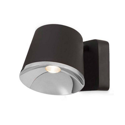 Netlighting Unisex Brown Drone Integrated Led Indoor Dome Wall Ceiling Light Chrome - Image 4