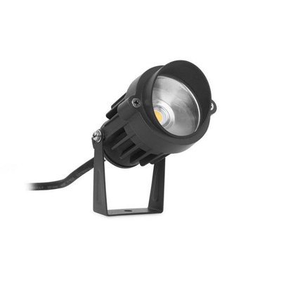 Luminosa Lighting Luminosa Minimal Led 1 Light Outdoor Spotlight Black Ip65 from B&Q