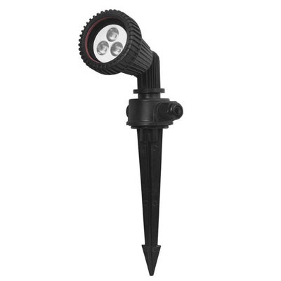 Luminosa Lighting Luminosa Tidian 1 Light Outdoor Spotlight Black Ip65 from B&Q