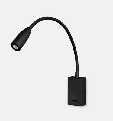 Netlighting Unisex Black Bed Led Wall Reading Light 160Lm 3000K - Image 3