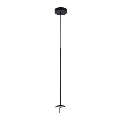 Luminosa Lighting Luminosa Invisible Led Ceiling Pendant Matt Black Mains Dimming (Lc) 765Lm 3000K from B&Q