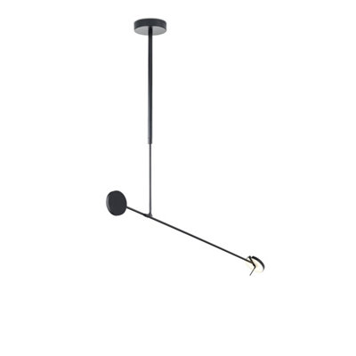 Luminosa Lighting Luminosa Invisible Led Ceiling Pendant Matt Black Mains Dimming (Lc) 765Lm 3000K from B&Q