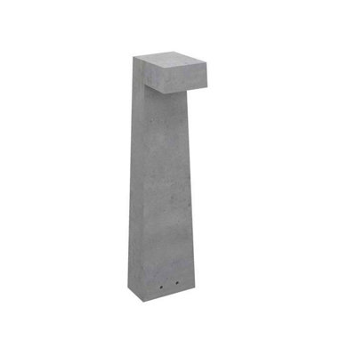 Luminosa Lighting Luminosa Simenti Led Outdoor Bollard Light Grey Ip65