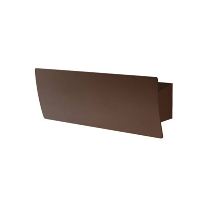 Luminosa Lighting Luminosa Duna Led Flush Wall Light Brown 35Cm 3857Lm 3000K from B&Q