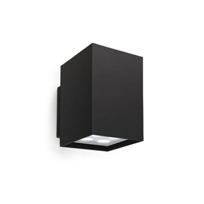 Luminosa Lighting Luminosa Afrodita Outdoor Led Up & Down Wall Light Black 10Cm 1690Lm 3000K Ip55 from B&Q