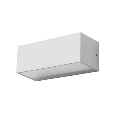 Luminosa Lighting Luminosa Ara 1 Light Outdoor Wall Light White Ip65 from B&Q