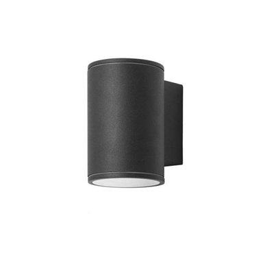 Luminosa Lighting Luminosa Orion Led Outdoor Surface Mounted Wall Light Black Ip54 from B&Q