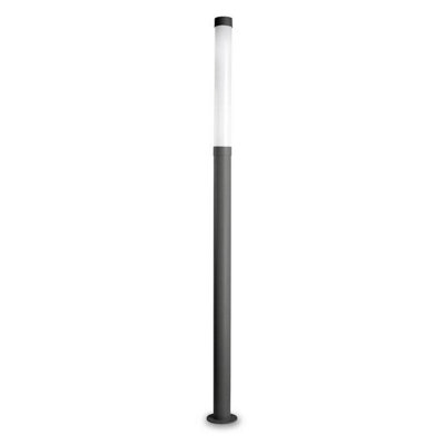 B&Q -  Luminosa Lyon Outdoor Bollard Lamp Post Urban Grey 230.2Cm