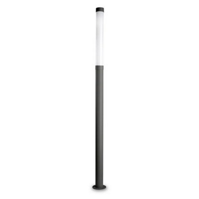 Luminosa Lighting Luminosa Lyon Outdoor Led Bollard Urban GreyOpal Ip65 3000K Dimmable from B&Q