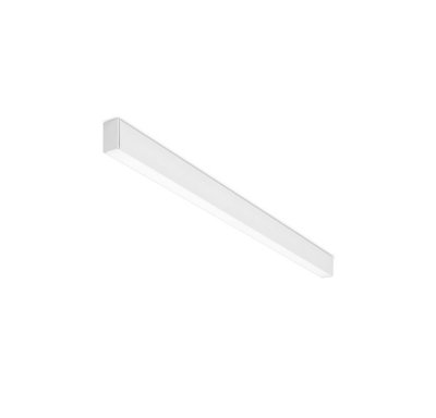 Luminosa Lighting Luminosa Ilo Led Linear Flush Ceiling Light Matt White 120Cm 2635Lm 3000K Light/White