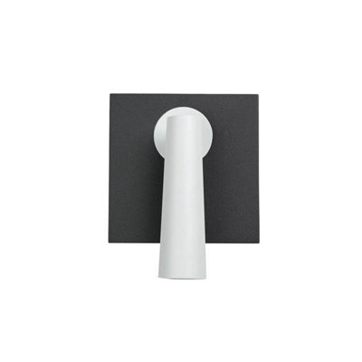 Luminosa Lighting Luminosa Gamma Led Wall Reading Light Urban Grey White 175Lm 2700K from B&Q