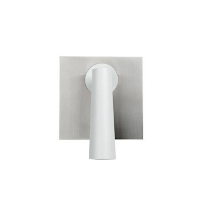 Luminosa Lighting Luminosa Leds C4 Gamma Led Wall Reading Light Satin Nickel White 175Lm 2700K from B&Q
