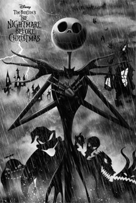 GB Eye The Nightmare Before Christmas Jack Skellington 61 X 91.5Cm Maxi Poster from B&Q