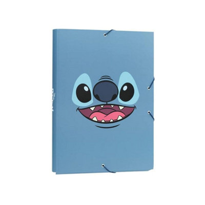  - Disney Stitch Tropical A4 File Folder Document Organiser Blue