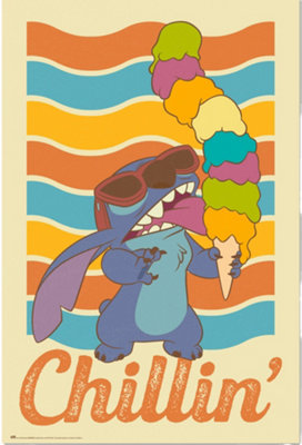 Gb Eye Disney Lilo & Stitch Chillin 61 X 91.5Cm Maxi Poster