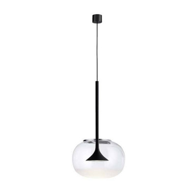 Luminosa Lighting Luminosa Alive Led Globe Ceiling Pendant Black 575Lm 2700K from B&Q