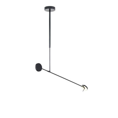 Luminosa Lighting Luminosa Invisible Led Ceiling Pendant Matt Black Phase Cut Dimming 765Lm 2700K from B&Q