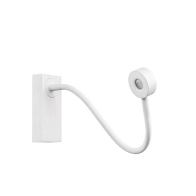 Luminosa Lighting Luminosa Link Led Adjustable Wall Reading Light White Touch Dimmer 175Lm 2700K from B&Q