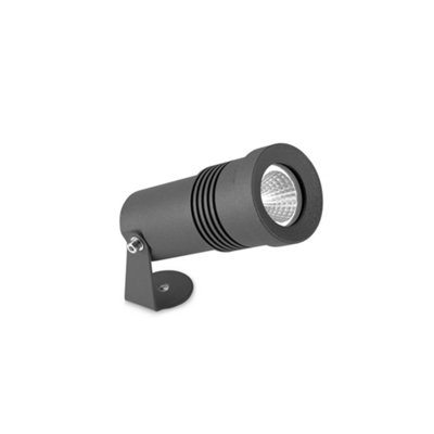 Luminosa Lighting Luminosa Micro Outdoor Led Spotlight Urban Grey 396Lm 3000K Ip65 from B&Q