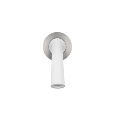 Luminosa Lighting Luminosa Gamma Led Wall Reading Light Matt White Grey 175Lm 2700K from B&Q