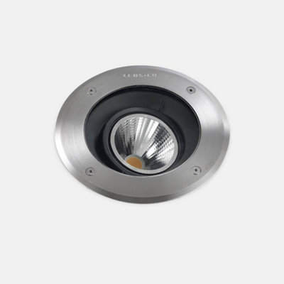 Luminosa Lighting Luminosa Gea Outdoor Led Recessed Ground Uplight Stainless Steel Polished 1595Lm 3000K Ip67 from B&Q