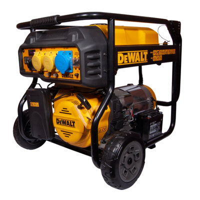 B&Q -  8500W Dual Voltage Petrol Generator With Electric Start
