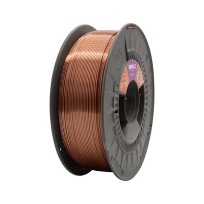  - Winkle Pla-Silk Filament 1.75mm 1000G Copper Skillet
