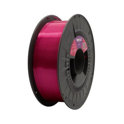  - Winkle Pla-Silk Filament 1.75mm 1000G Ruby Pink