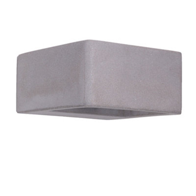 Netlighting Unisex Grey Grow Outdoor Down Wall Lamp Cement Tinted Ip65 In - Image 3
